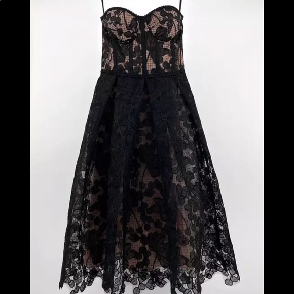 Strapless Banquet Evening Mini Dress